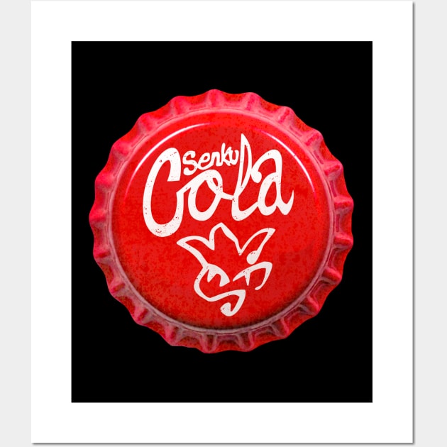 Senku Cola Bottle Cap Wall Art by CCDesign